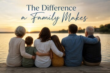 The difference a family makes image