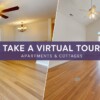 Split view of a Windsor Point apartment and cottage promoting the new virtual tours